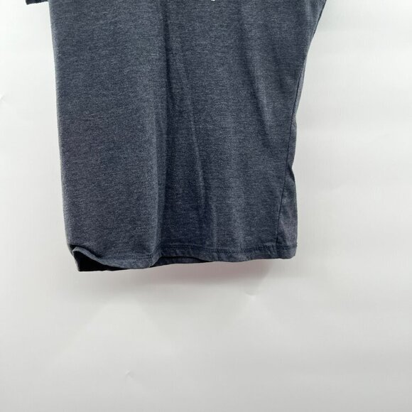 Adidas Women's Short Sleeve T-Shirt Charcoal/White Size Small - Picture 7 of 8